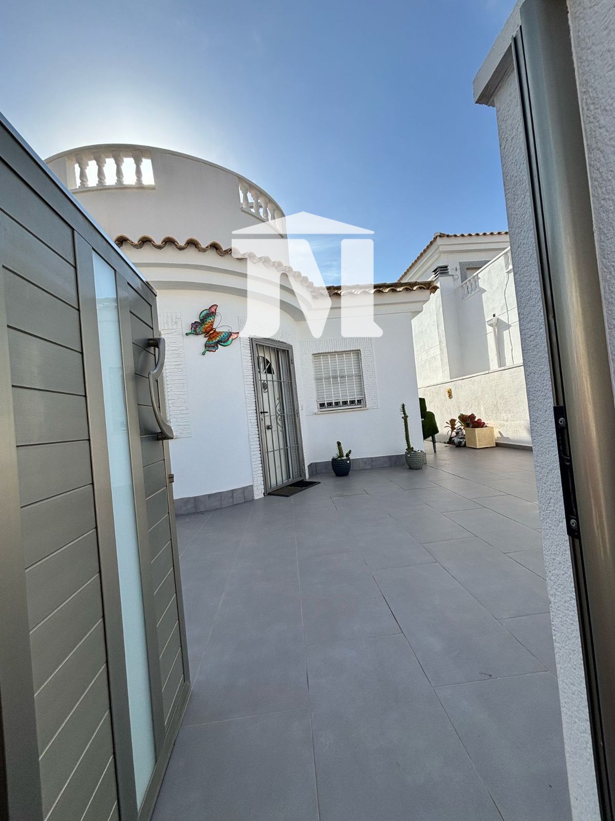 Vista exterior de Casa o xalet en venda en  Murcia Capital amb Aire condicionat