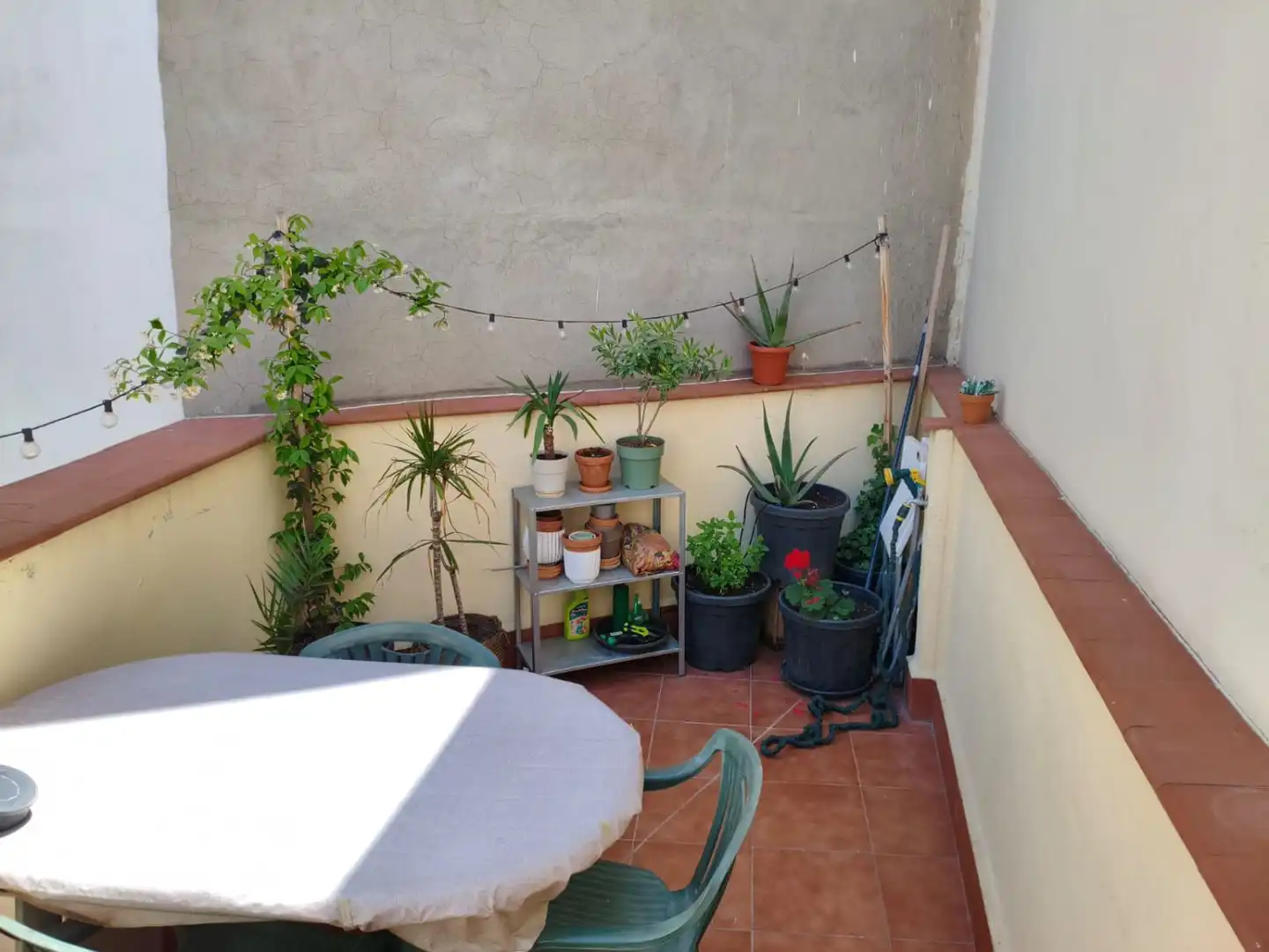 Terrasse von Wohnung zur Miete in Madrid mit Heizung, Terrasse und Möbliert
