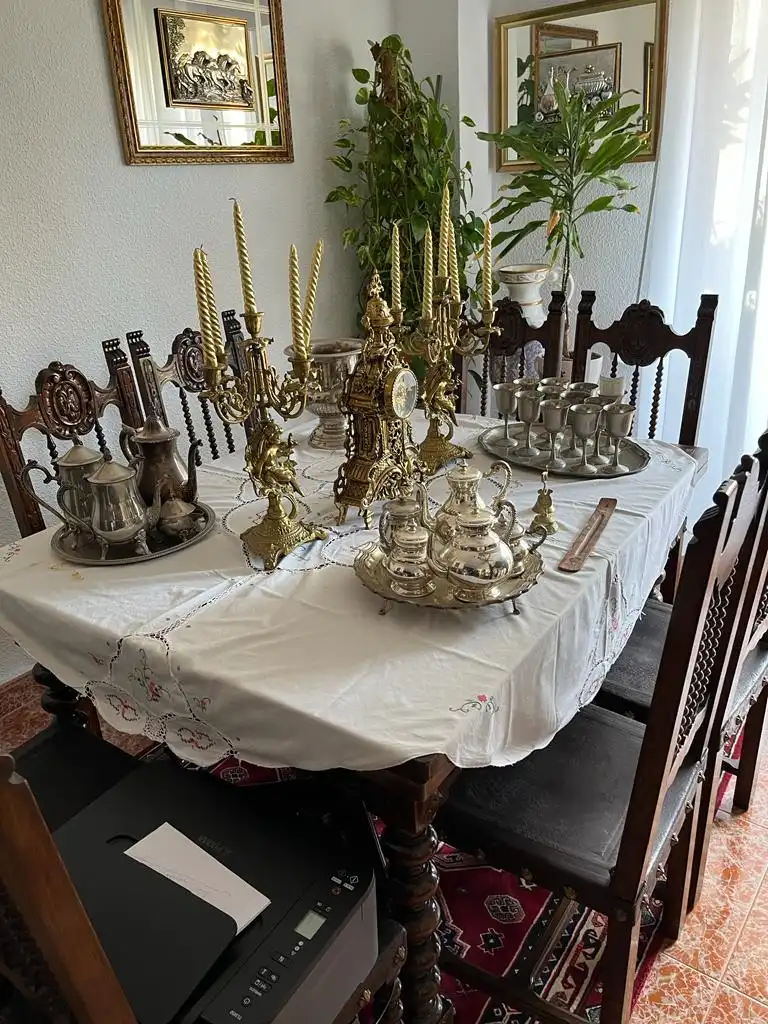 Dining room of Flat for sale in Torrevieja  with Terrace, Furnished and Oven