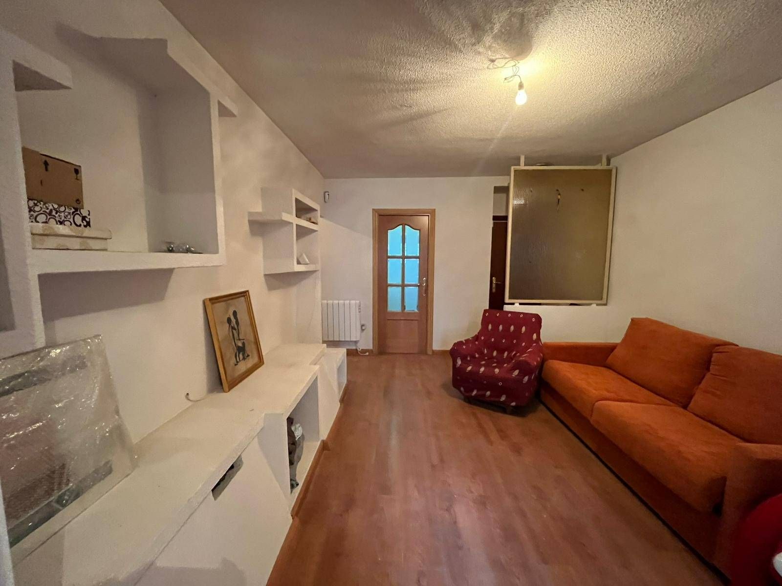 Sala de estar de Piso en venta en  Madrid Capital con Terraza