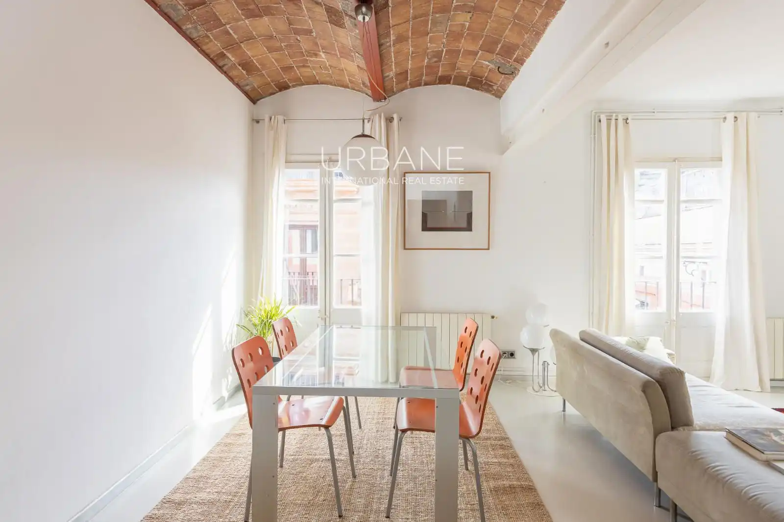 Comedor de Ático en venta en Barcelona con Calefacción, Terraza y Amueblado