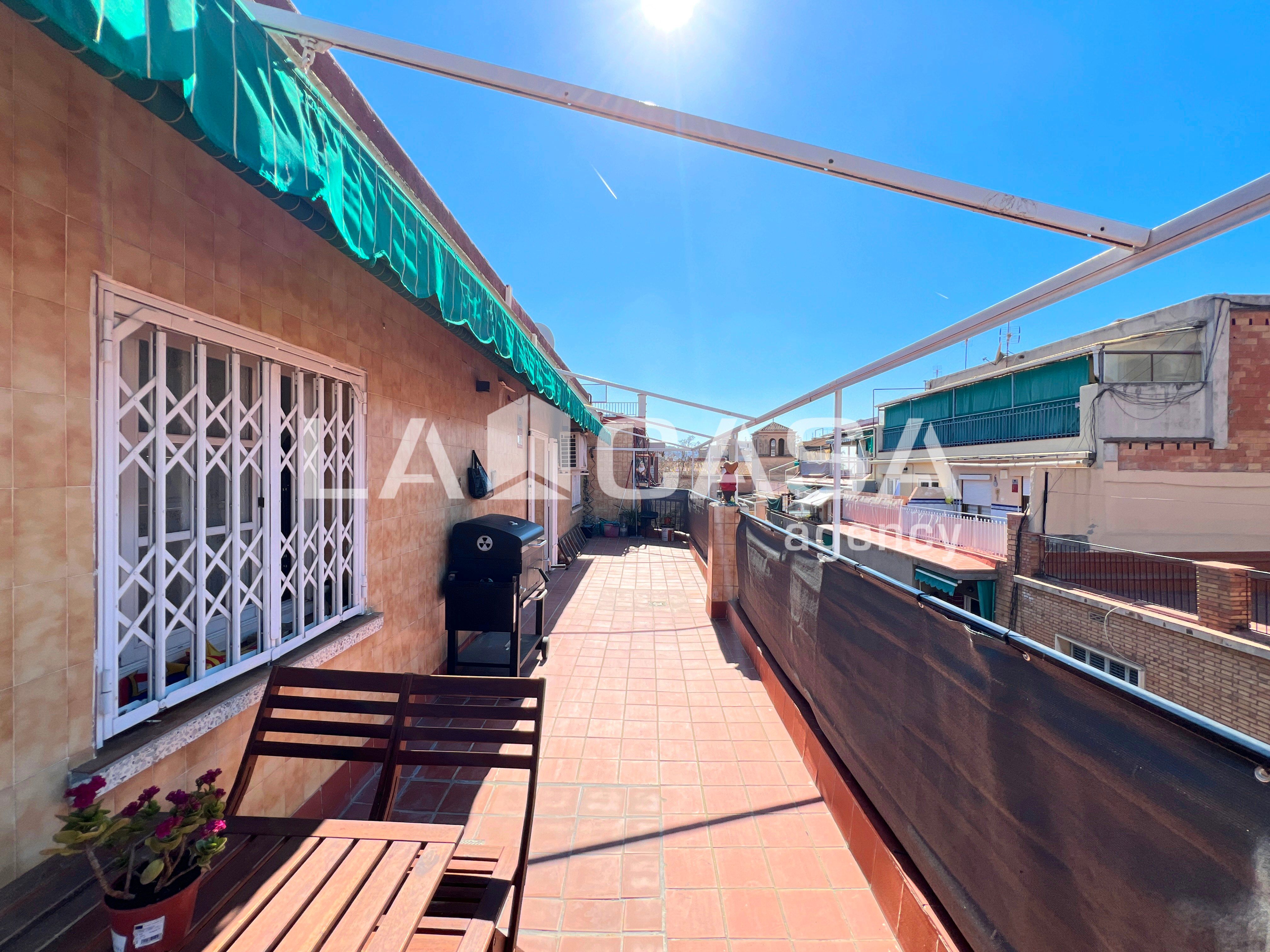 Terraza de Ático en venta en  Barcelona Capital con Terraza