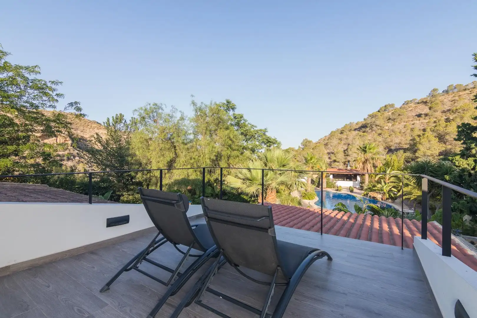 Terrassa de Casa o xalet en venda en Aspe amb Aire condicionat, Calefacció i Jardí privat