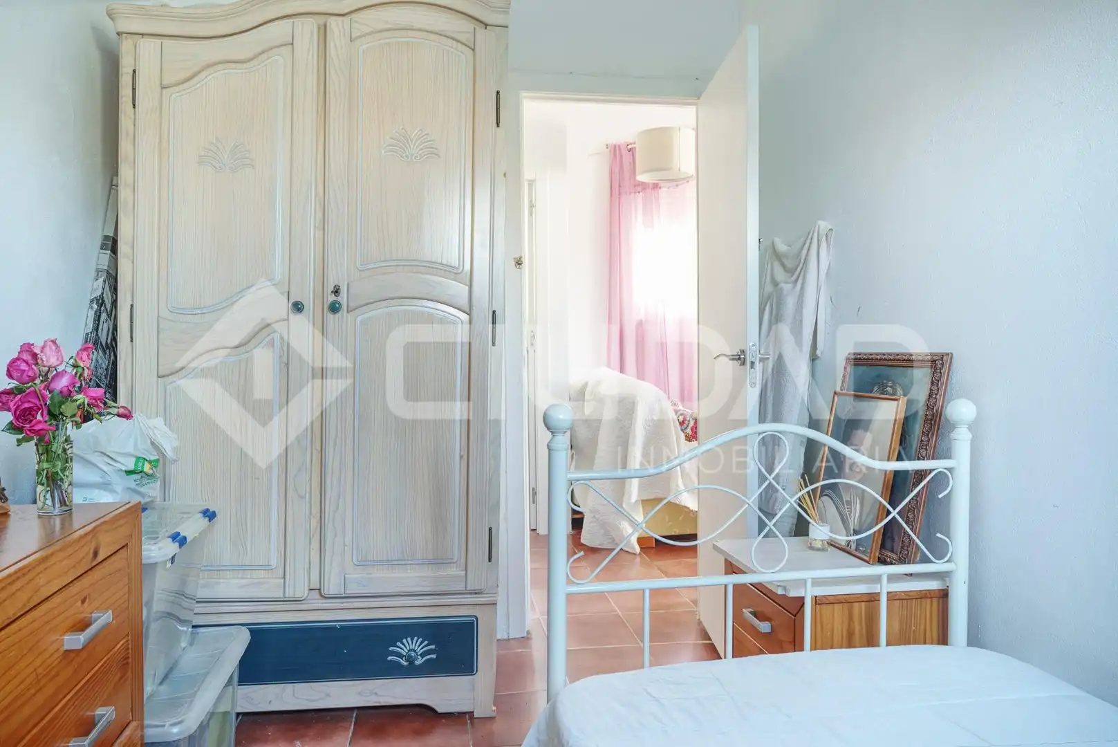 Schlafzimmer von Haus oder Chalet zum Verkauf in La Puebla del Río mit Klimaanlage, Privatgarten und Terrasse