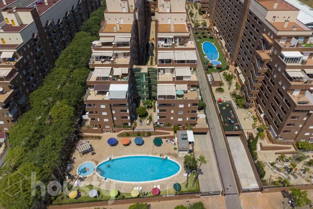 Swimming pool of Flat for rent in Oropesa del Mar / Orpesa  with Air Conditioner, Terrace and Balcony