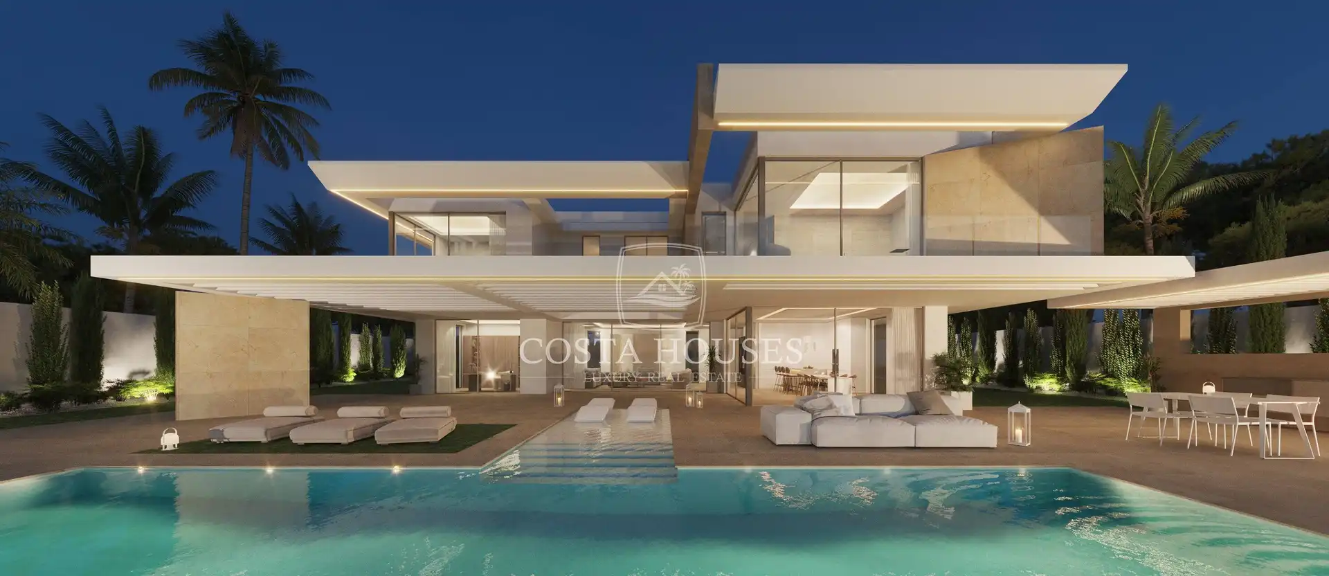 Vista exterior de Casa o xalet en venda en Jávea / Xàbia amb Aire condicionat, Jardí privat i Terrassa