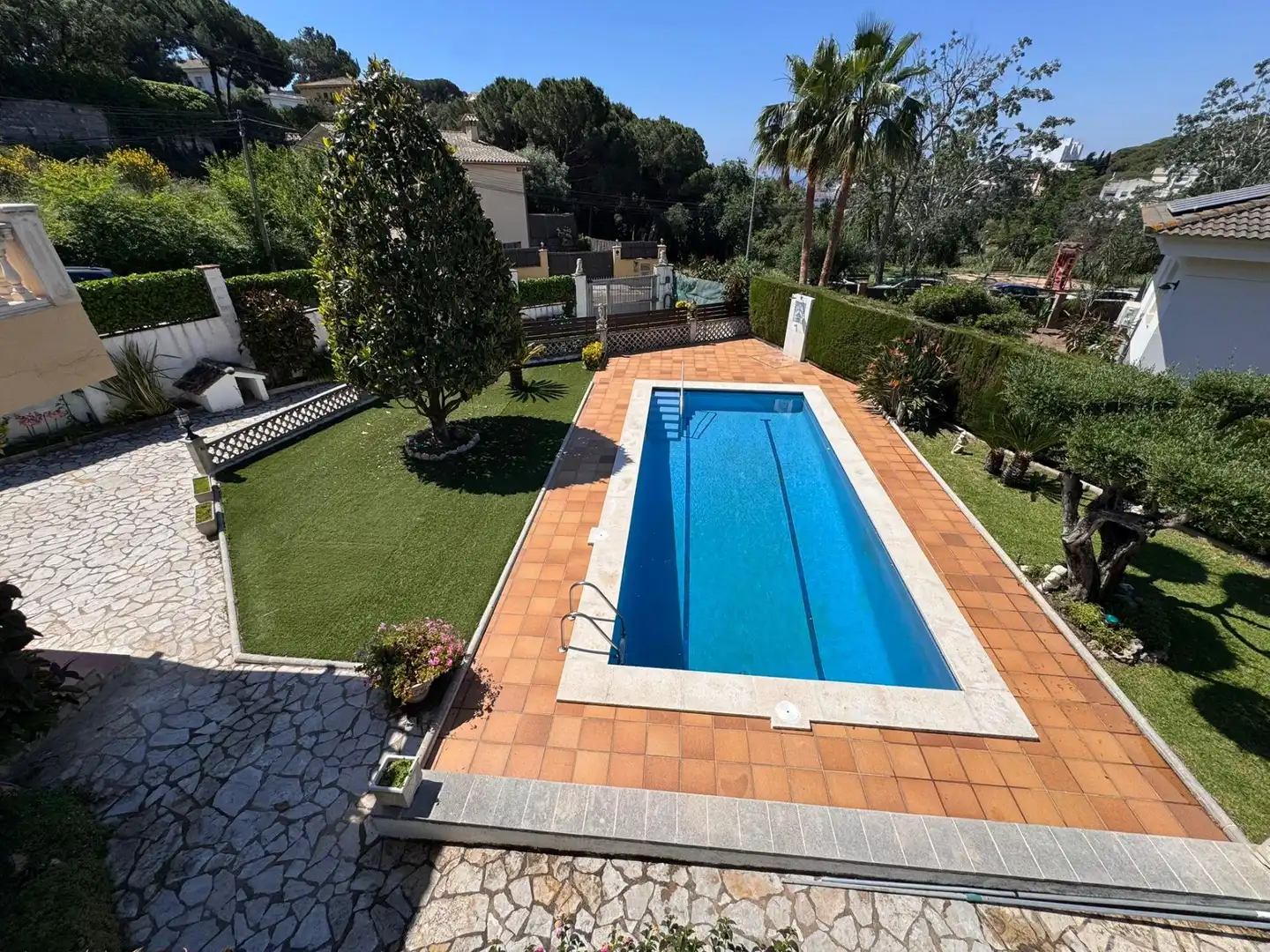Piscina de Casa o chalet en venta en Lloret de Mar con Calefacción, Terraza y Trastero