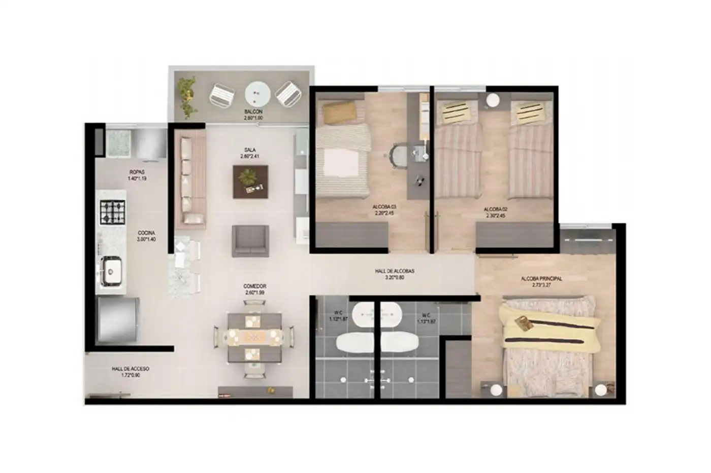 Ático en venta en Barcelona con Aire acondicionado, Calefacción y Terraza