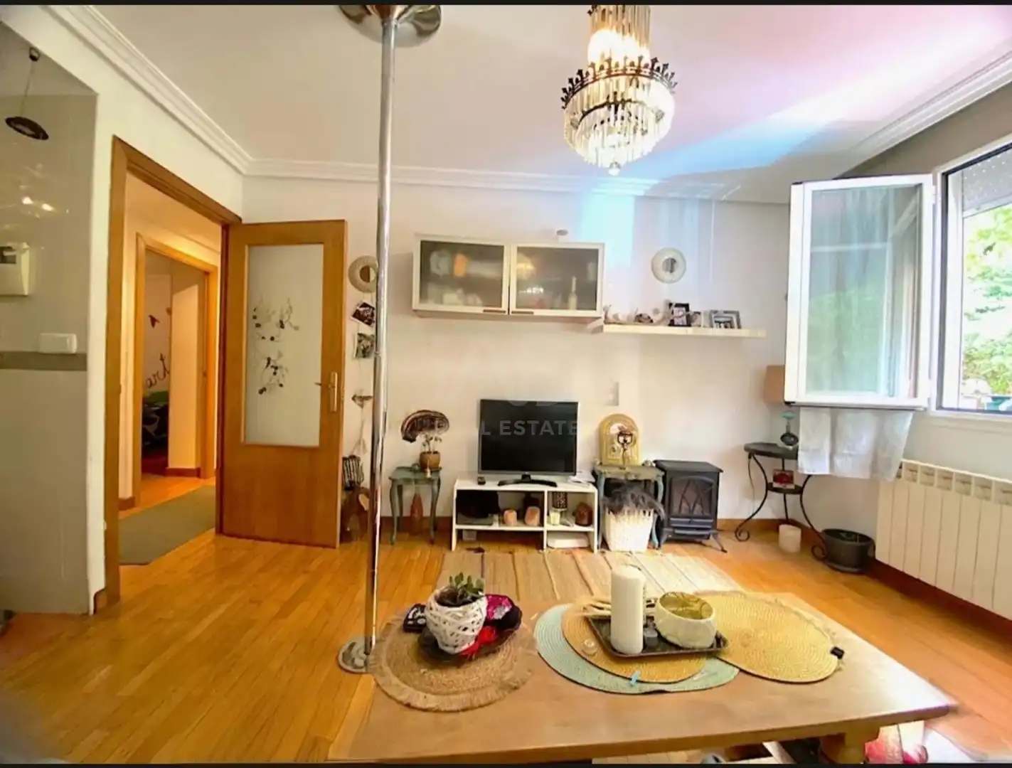 Sala de estar de Piso en venta en Soraluze / Plasencia de las Armas con Calefacción y Terraza