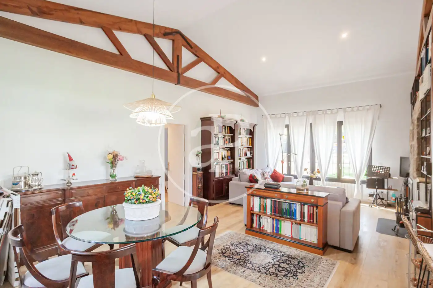 Comedor de Casa o chalet en venta en Pozuelo de Alarcón con Aire acondicionado, Calefacción y Jardín privado