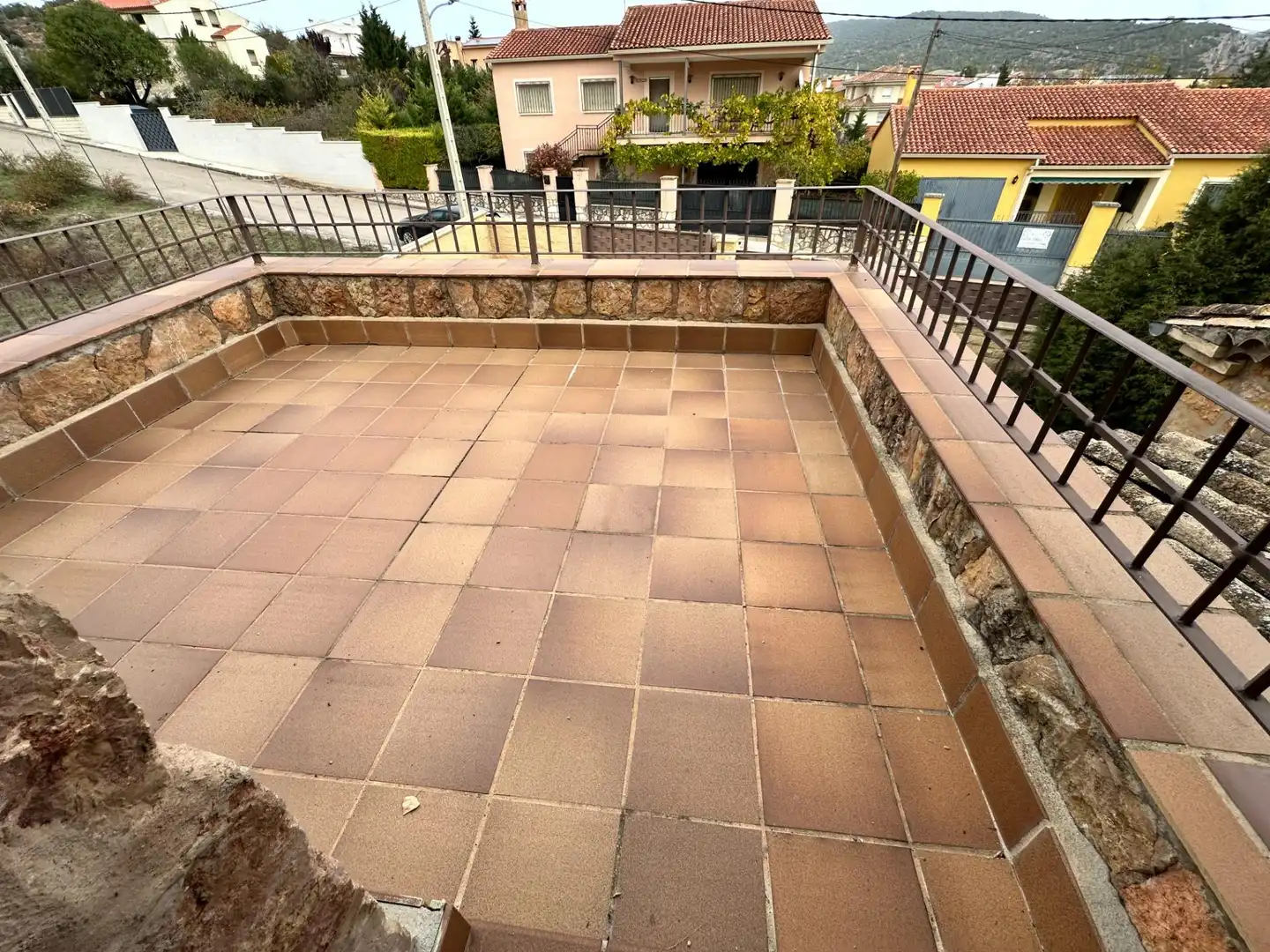Terraza de Casa o chalet en venta en Villalba de la Sierra con Aire acondicionado, Calefacción y Terraza