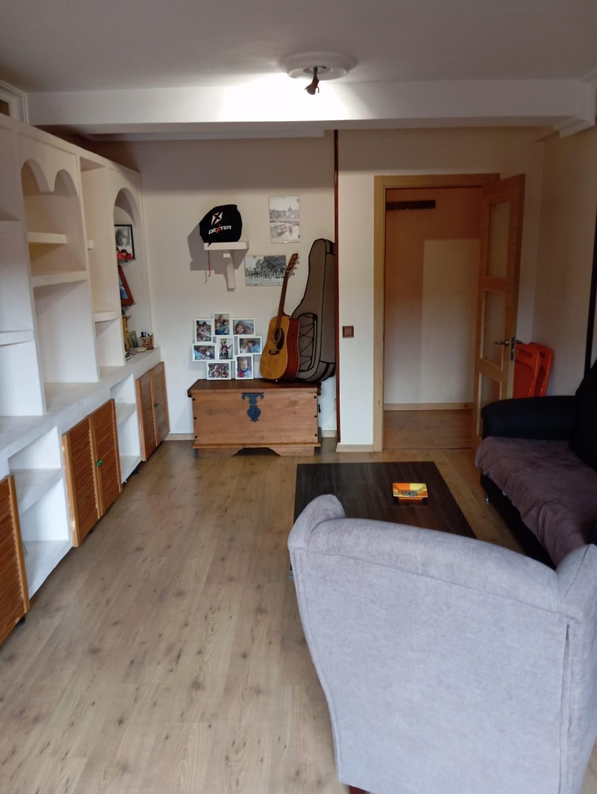 Living room of Flat for sale in Langreo  with Heating, Terrace and Storage room
