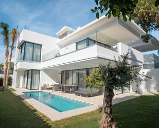 Exterior view of House or chalet for sale in Marbella  with Air Conditioner, Heating and Private garden