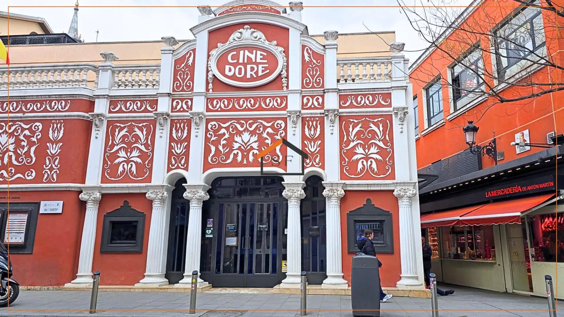 Vista exterior de Piso en venta en Madrid con Calefacción y Amueblado