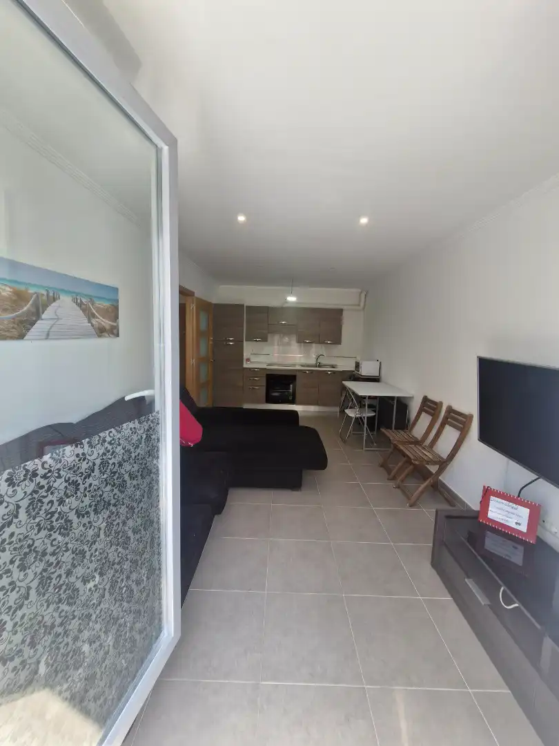 Küche von Wohnung zum Verkauf in Foz mit Heizung, Terrasse und Abstellraum