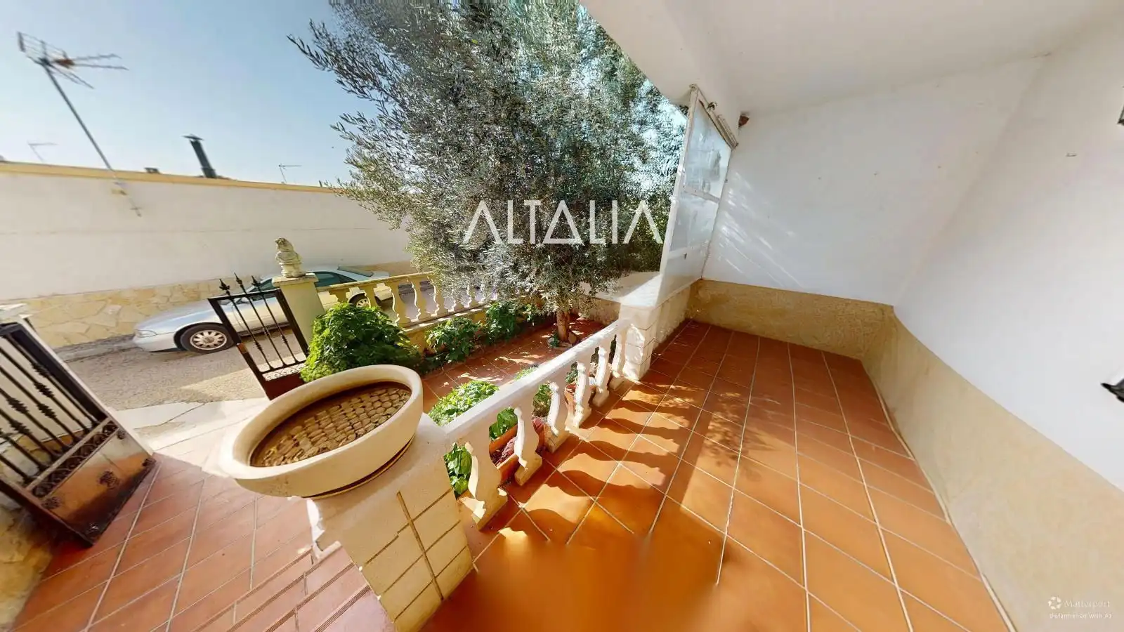 Terrassa de Casa adosada en venda en Hontanaya