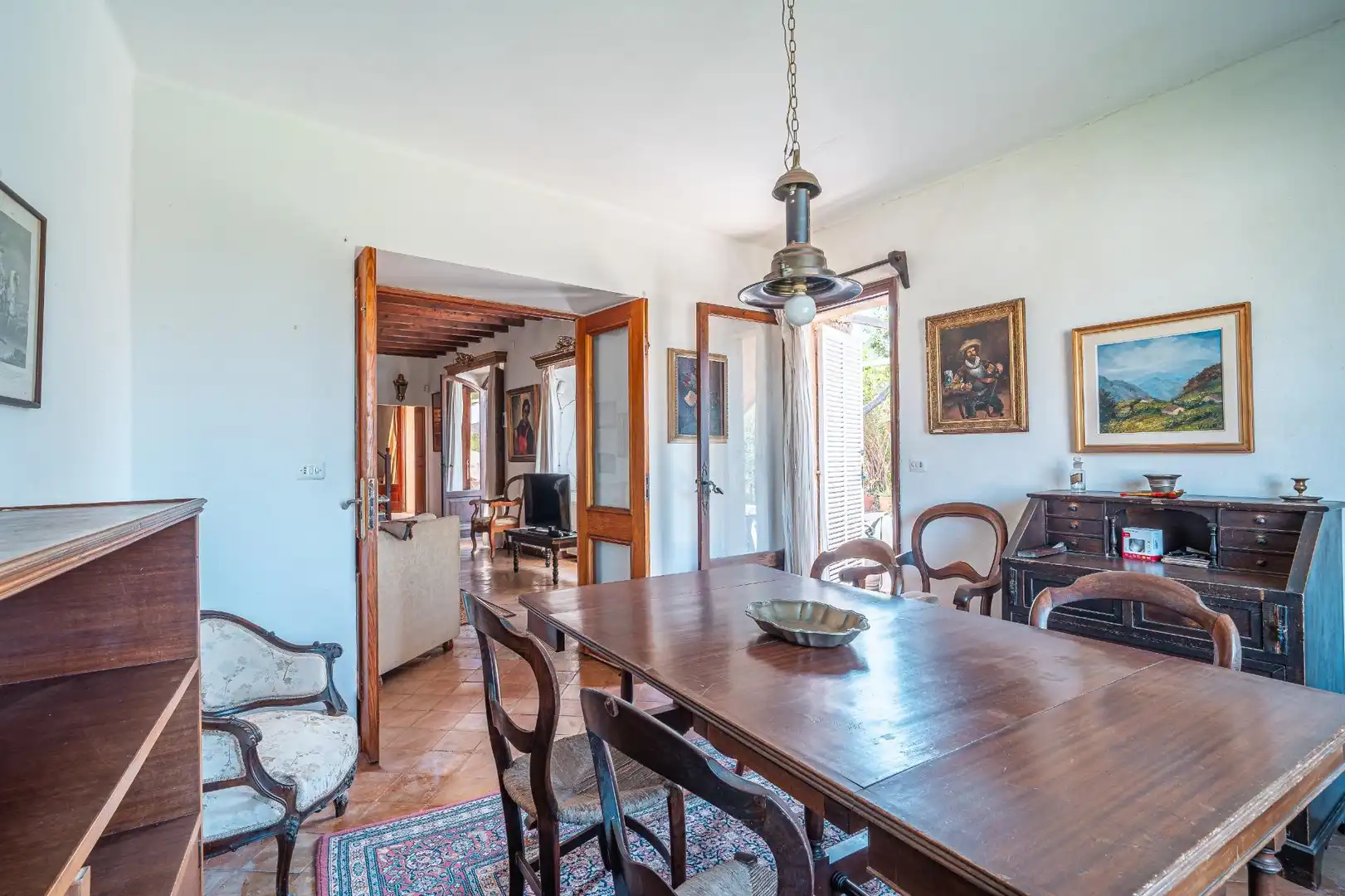 Dining room of Country homes for sale in Marratxí  with Terrace, Storage room and Furnished