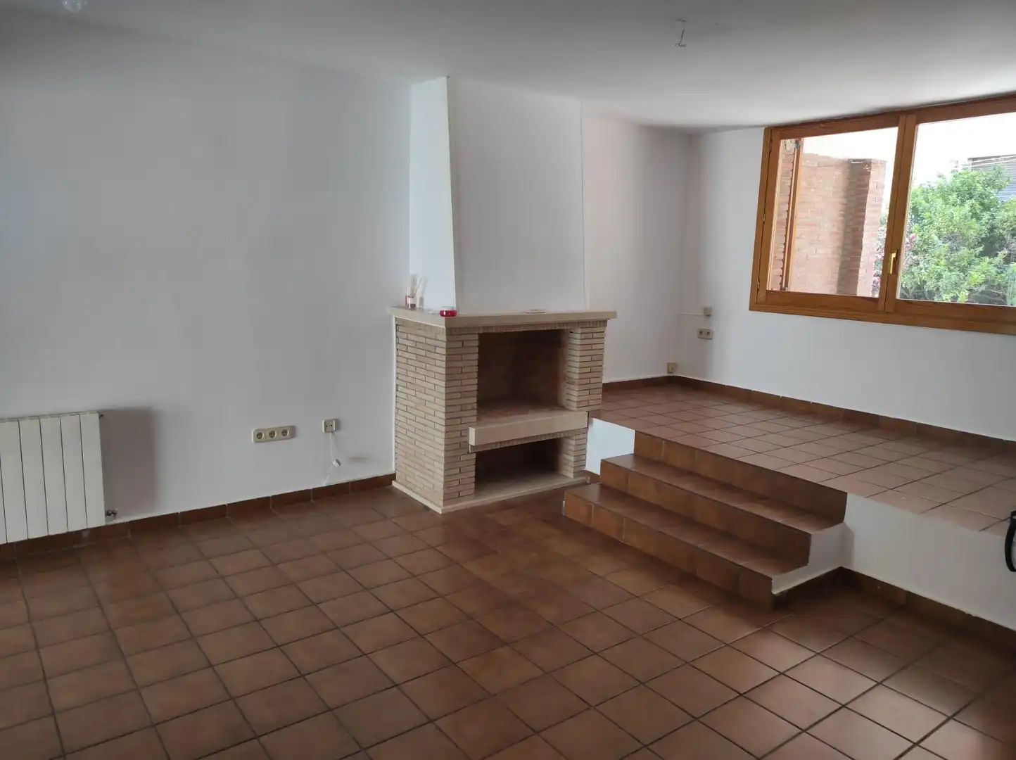 Wohnzimmer von Haus oder Chalet zur Miete in Esplugues de Llobregat mit Klimaanlage, Heizung und Terrasse
