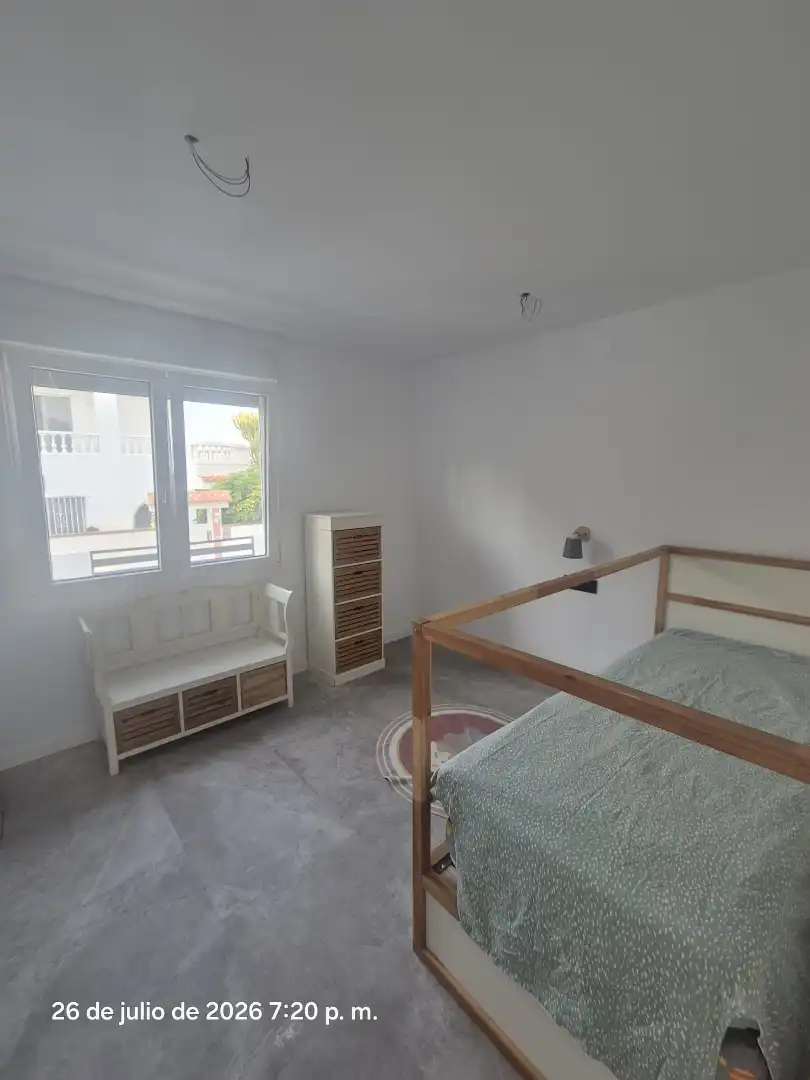 Bedroom of Houses for rent in Benicarló  with Air Conditioner, Terrace and Swimming Pool