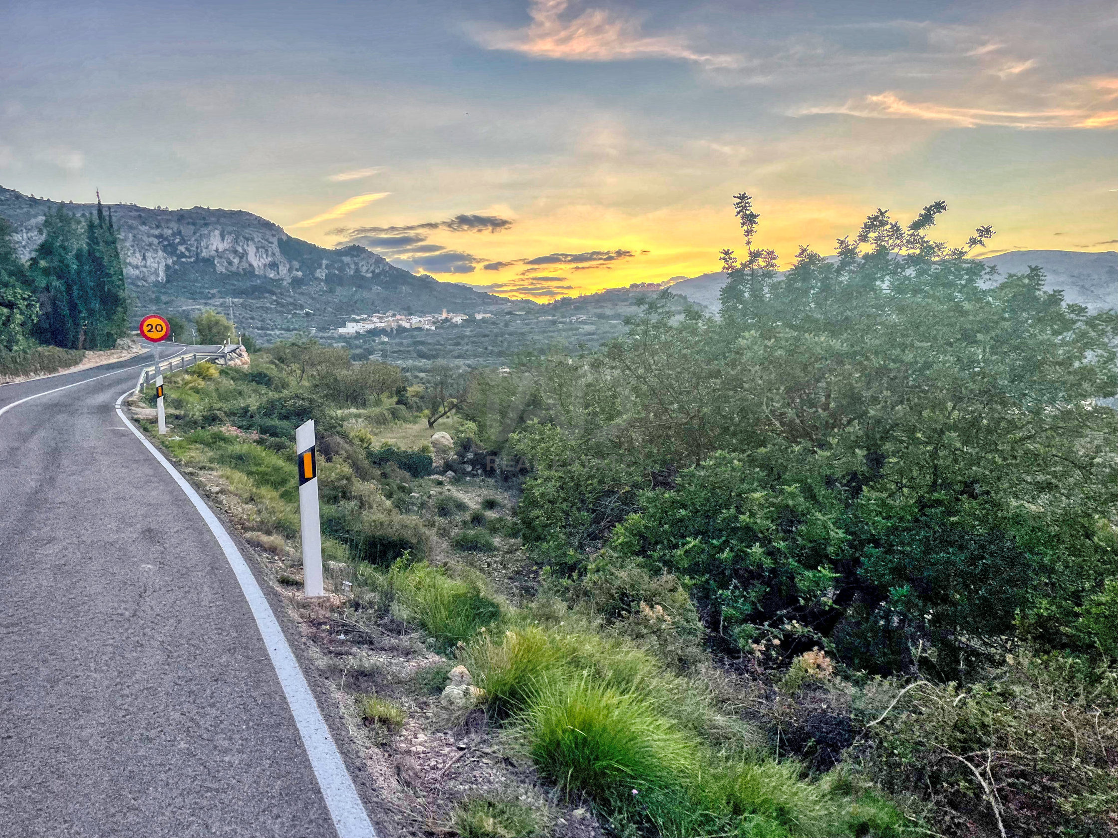 Vista exterior de Residencial en venda en La Vall de Laguar