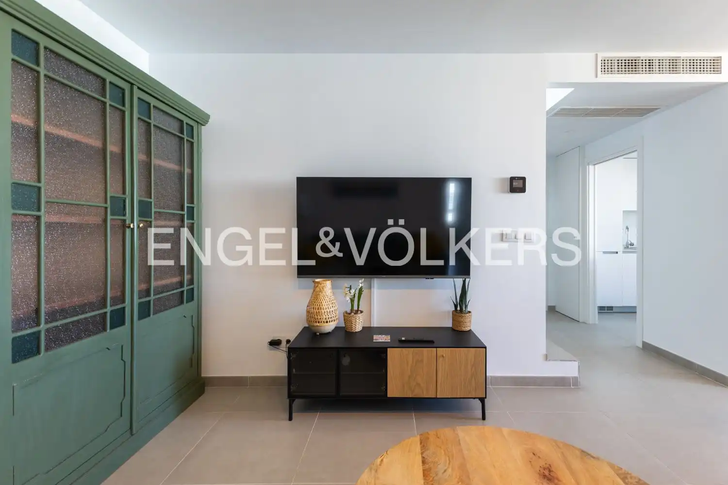 Sala d'estar de Àtic de lloguer en Jávea / Xàbia amb Aire condicionat, Calefacció i Terrassa