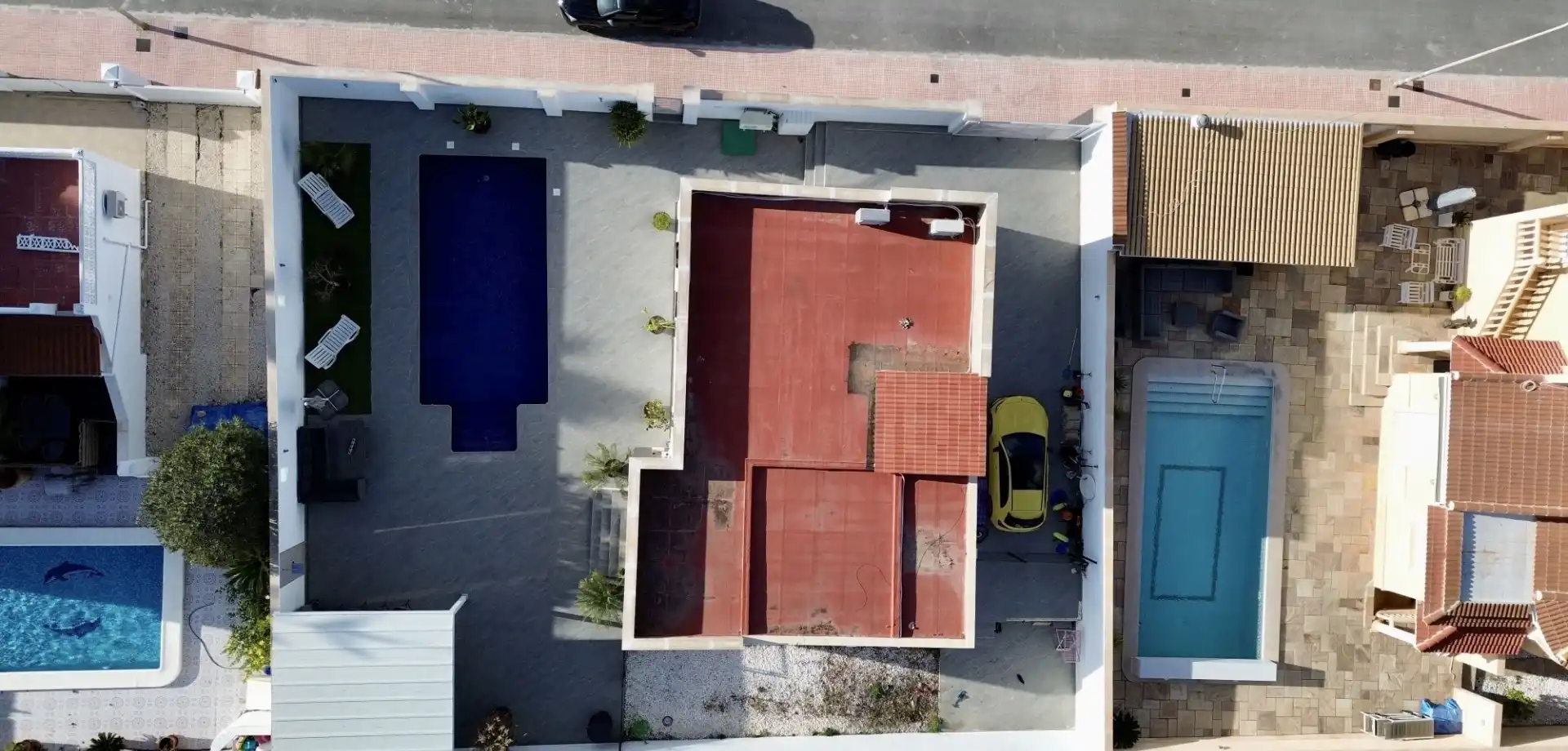 Vista exterior de Casa o chalet en venta en Rojales con Aire acondicionado, Jardín privado y Terraza