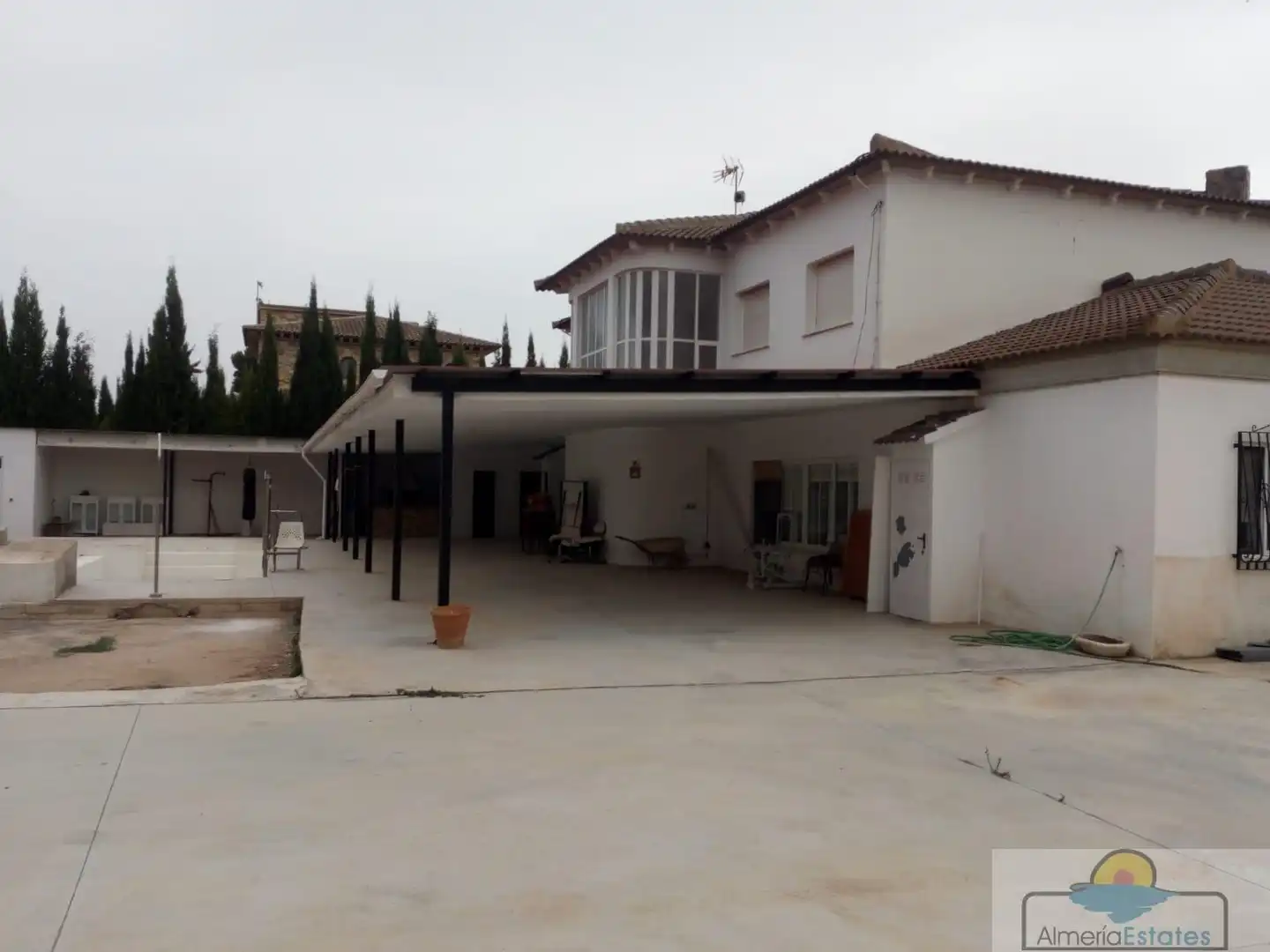 Vista exterior de Casa o chalet en venta en Tíjola con Piscina