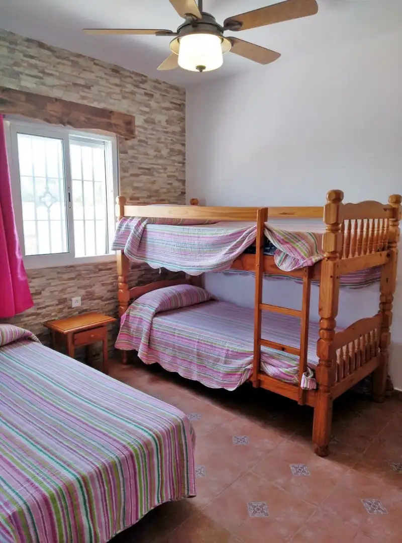 Dormitori de Casa o xalet en venda en Chiclana de la Frontera amb Jardí privat, Terrassa i Piscina