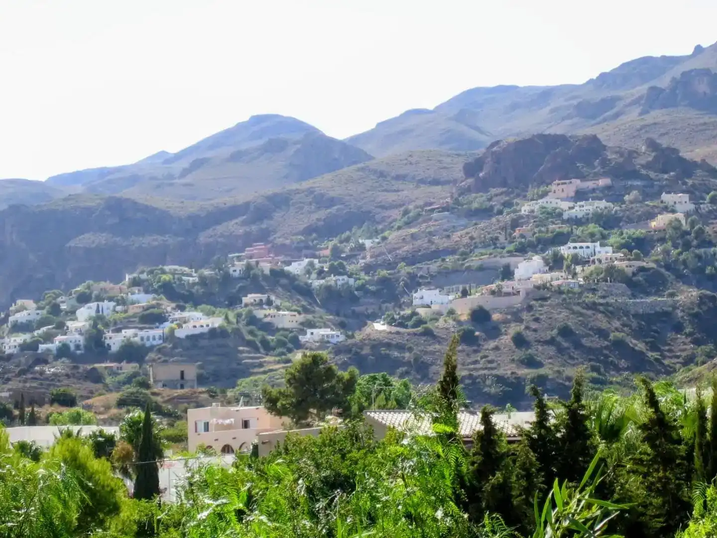 Exterior view of Flat for rent in Mojácar  with Air Conditioner, Private garden and Swimming Pool
