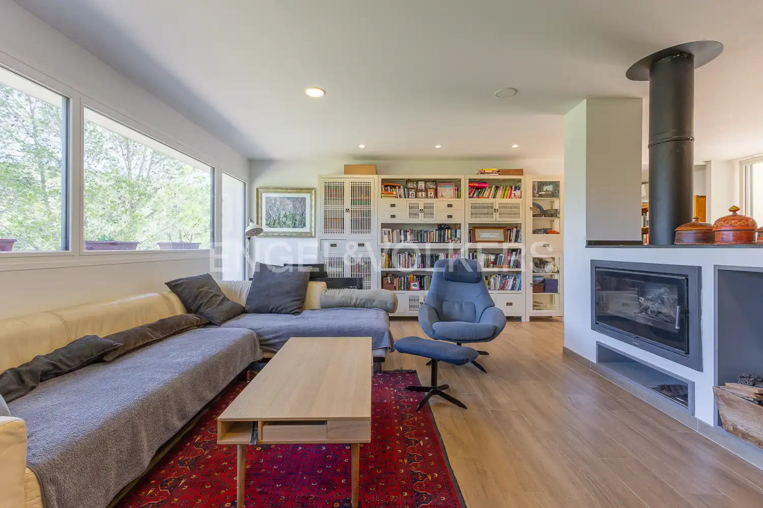 Living room of Houses for sale in Orba  with Air Conditioner, Heating and Private garden