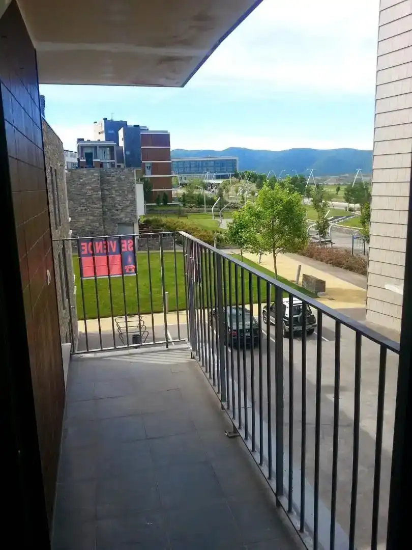 Terraza de Dúplex en venta en Biescas con Parquet, Trastero y Piscina