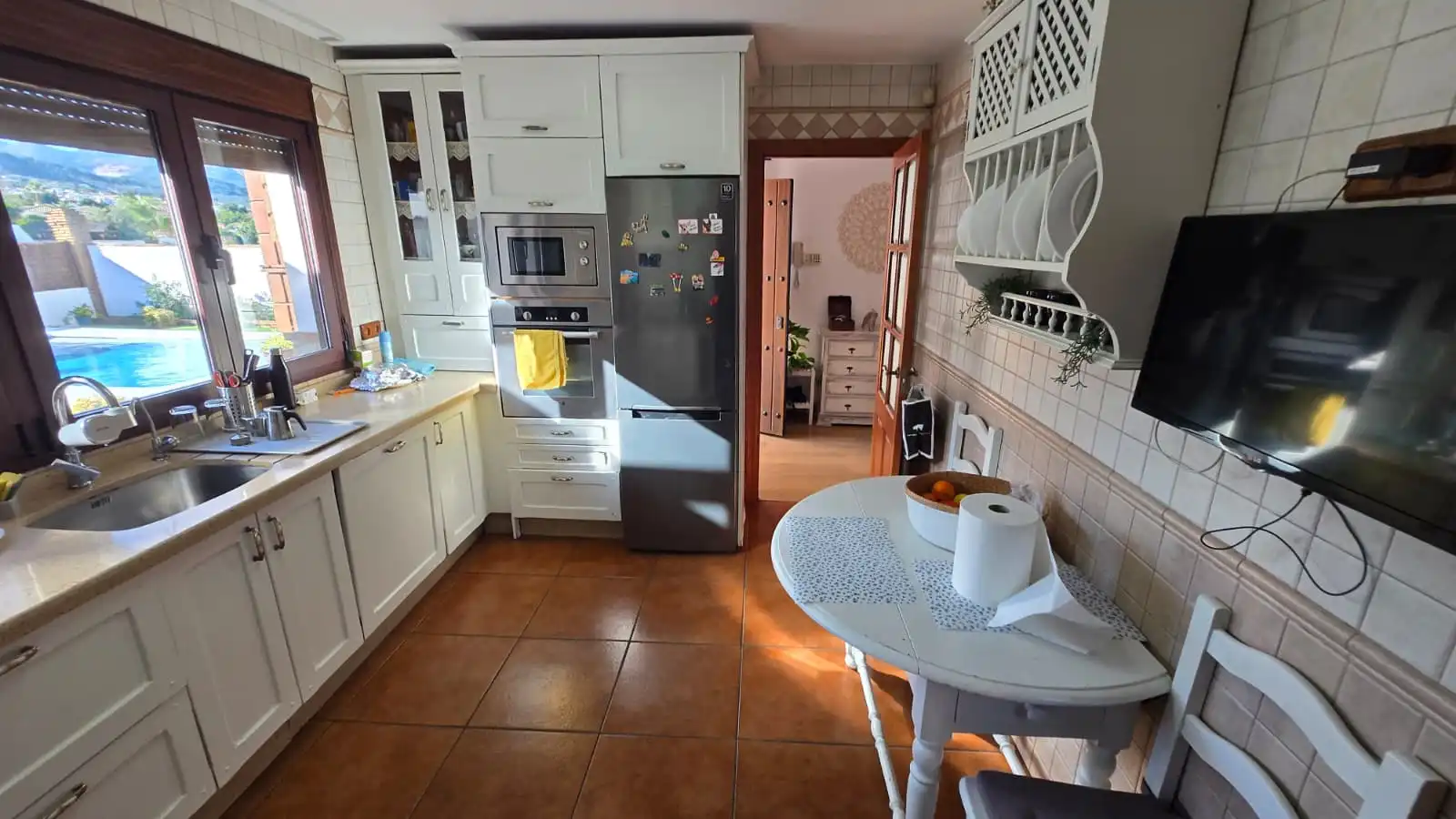 Cocina de Casa o chalet en venta en Alhaurín de la Torre con Aire acondicionado, Jardín privado y Terraza