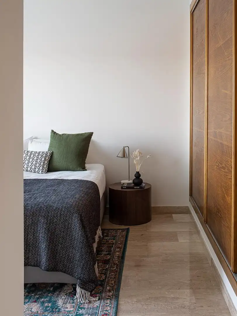 Bedroom of Houses for sale in Calpe / Calp  with Air Conditioner, Heating and Private garden