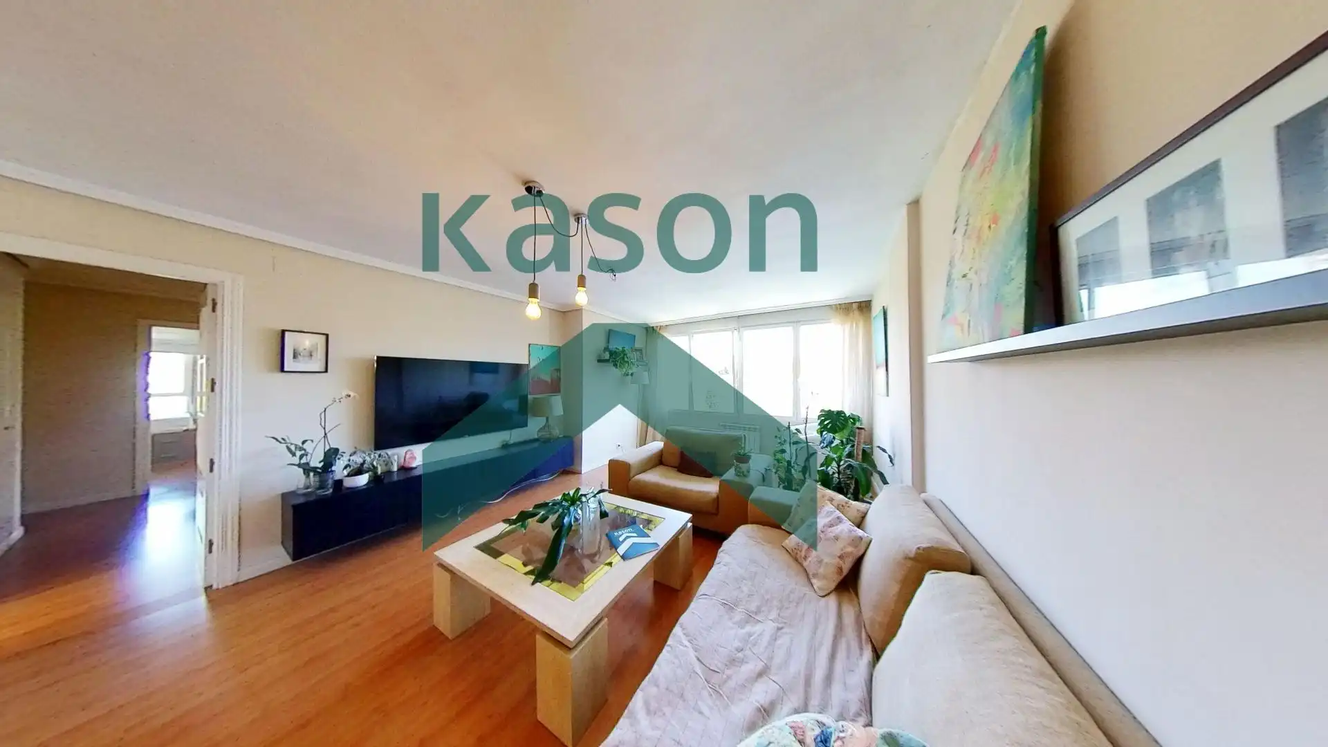 Living room of Flat for sale in Madrid  with Heating and Storage room