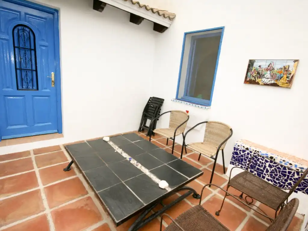 Terraza de Finca rústica en venta en Alhaurín El Grande con Jardín privado, Terraza y Piscina