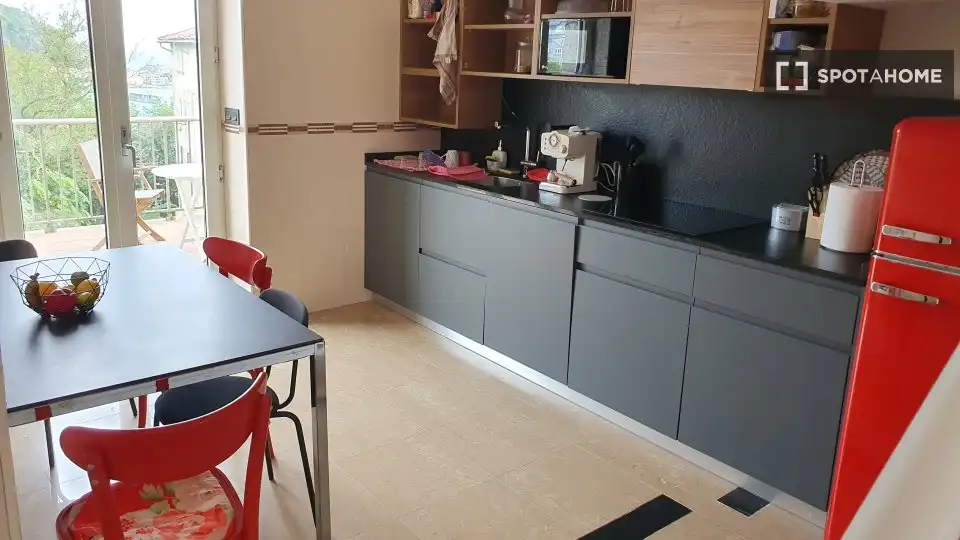Cocina de Piso para compartir en Donostia - San Sebastián  con Aire acondicionado, Calefacción y Amueblado