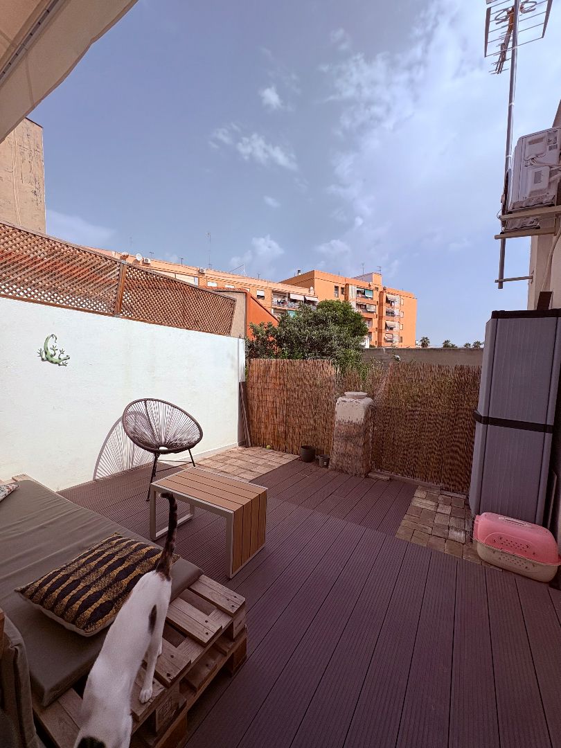 Terrassa de Casa adosada en venda en  Valencia Capital amb Aire condicionat, Terrassa i Forn
