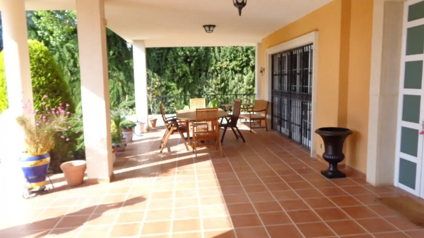 Terraza de Casa o chalet en venta en Petrer con Aire acondicionado, Calefacción y Jardín privado