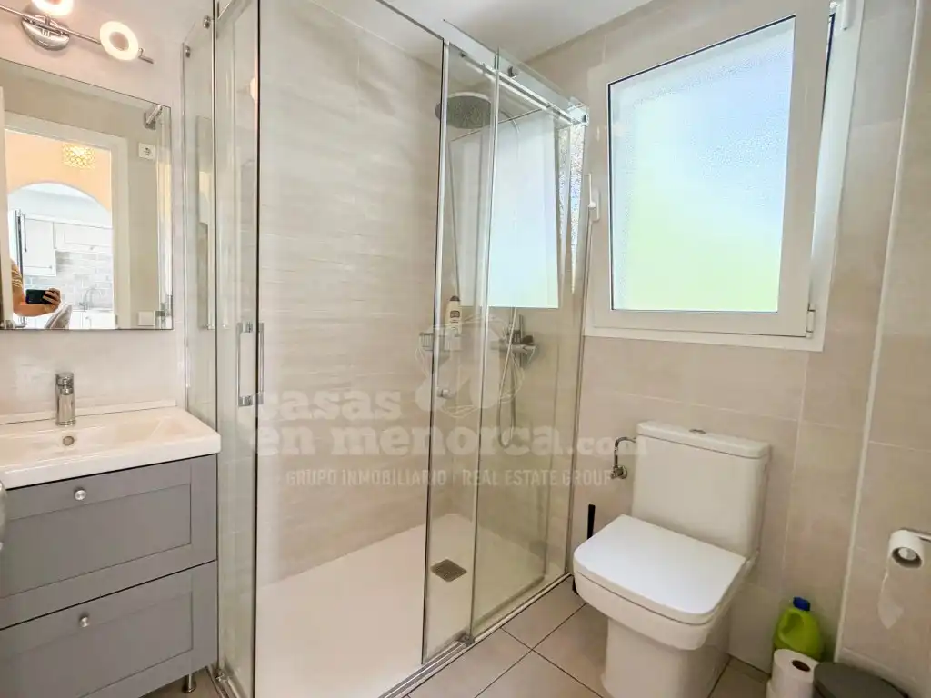 Bathroom of Apartments for sale in Es Mercadal  with Air Conditioner, Private garden and Terrace