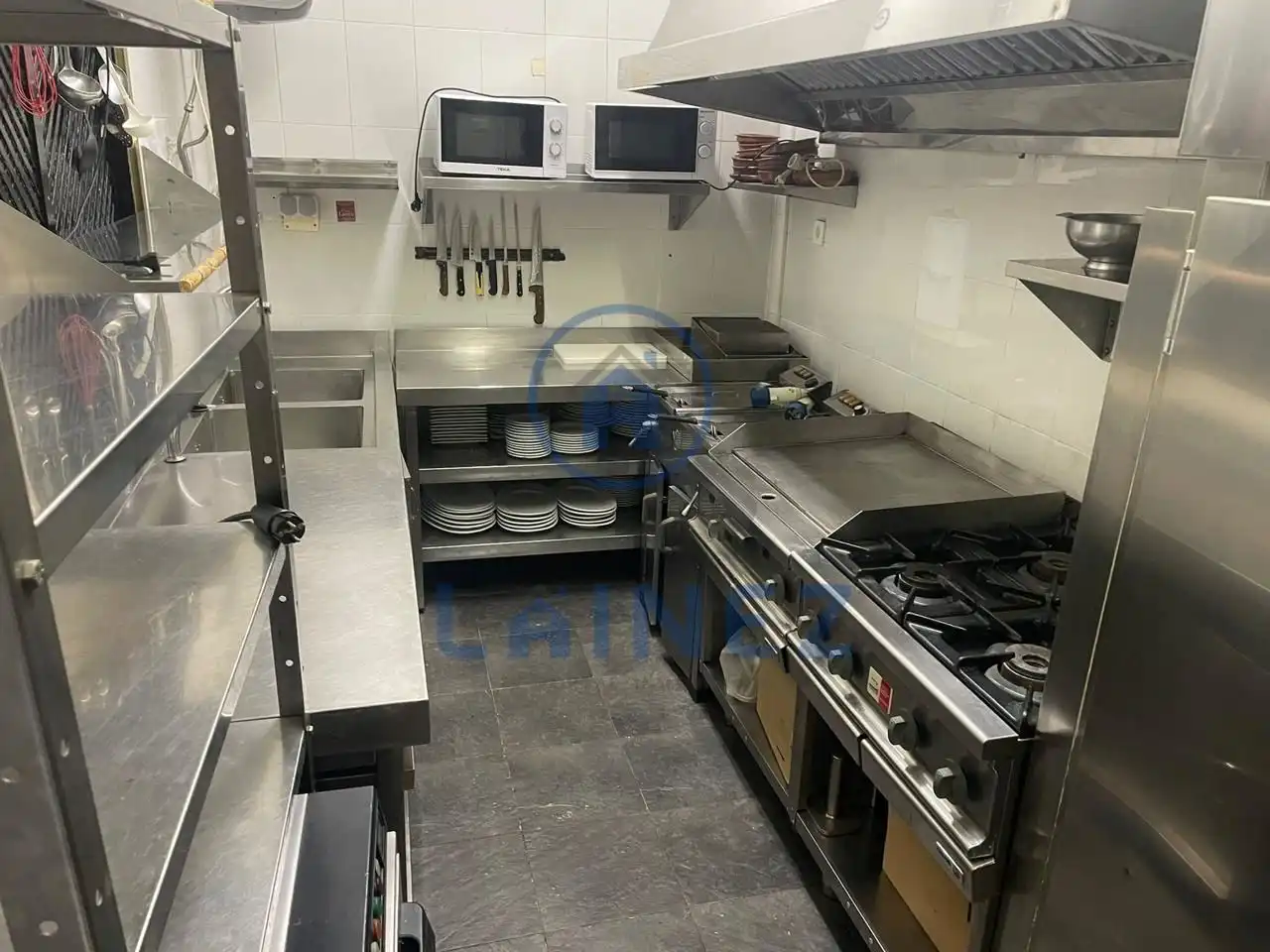 Cocina de Local en venta en Peñarroya-Pueblonuevo con Aire acondicionado y Amueblado