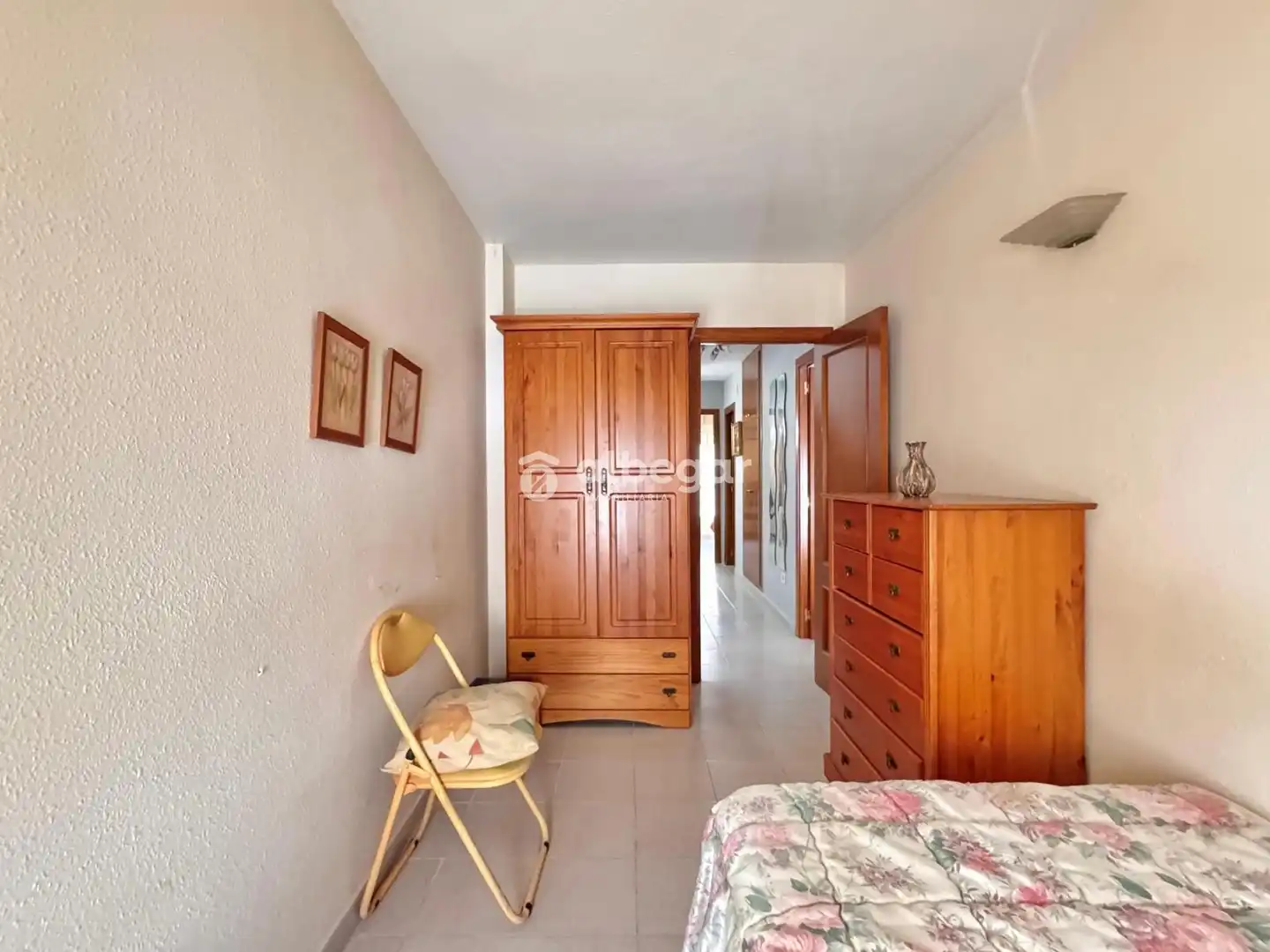 Dormitori de Casa adosada en venda en Alfafar amb Aire condicionat, Jardí privat i Terrassa
