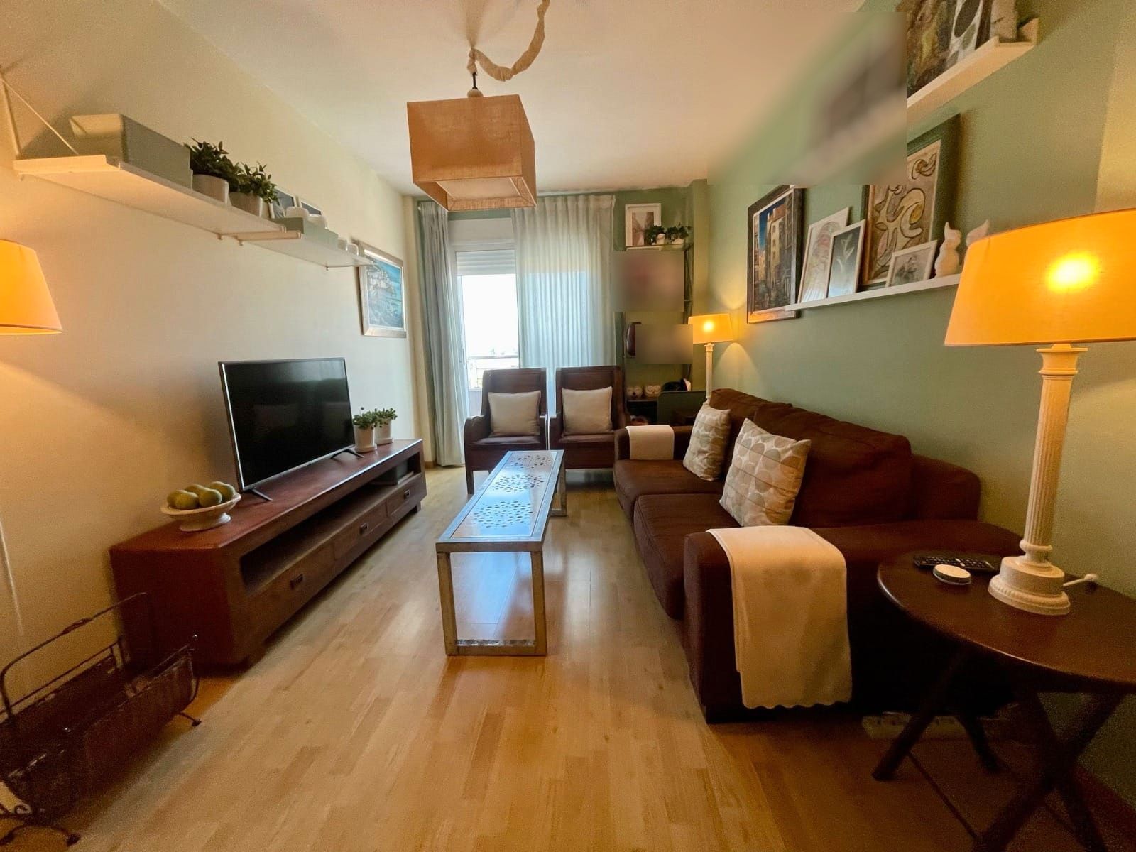 Sala de estar de Piso en venta en  Murcia Capital con Aire acondicionado, Calefacción y Trastero