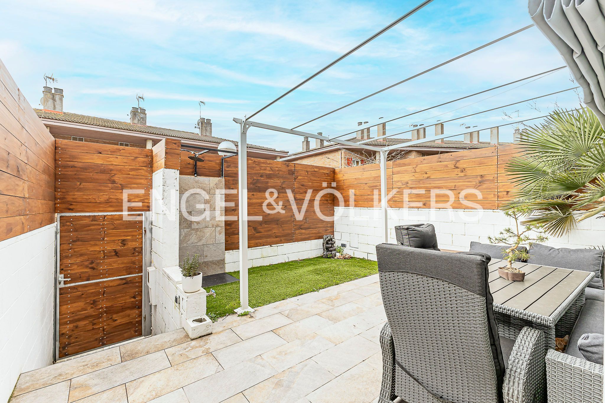 Terrace of Houses for sale in Begues  with Heating, Private garden and Storage room