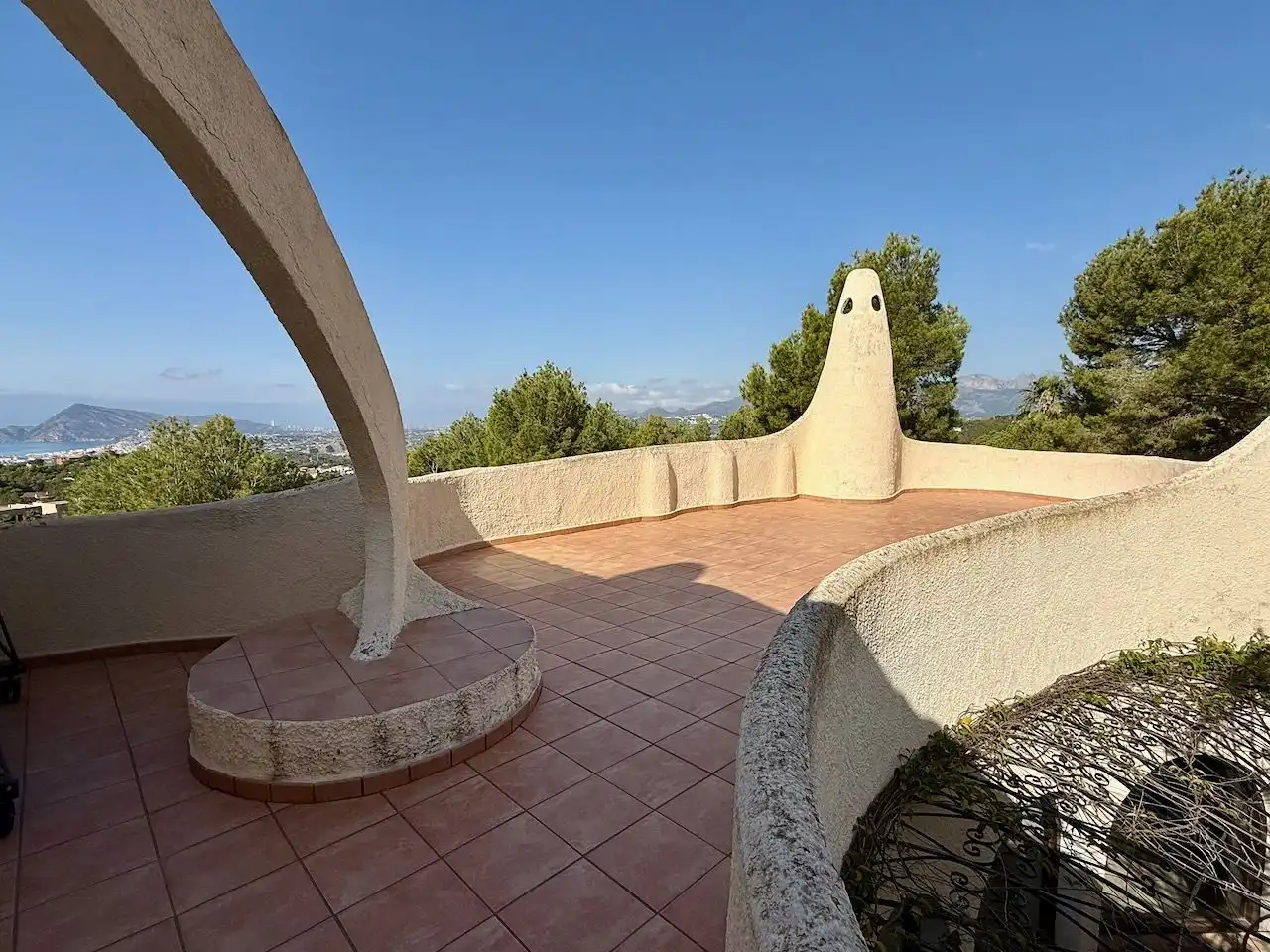Terraza de Casa o chalet en venta en Altea con Aire acondicionado, Calefacción y Jardín privado