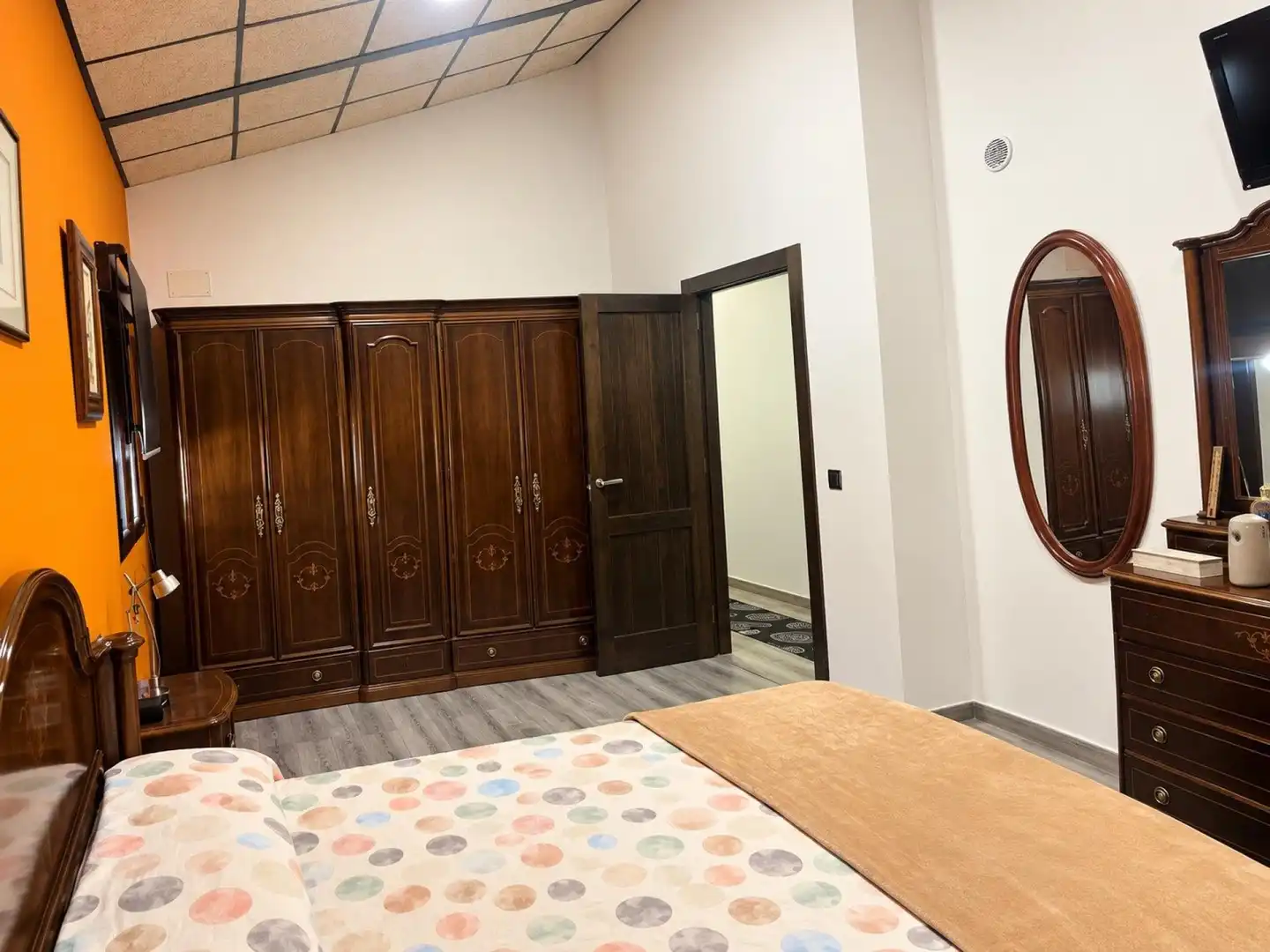 Bedroom of Country homes for sale in Almansa  with Heating, Swimming Pool and Furnished