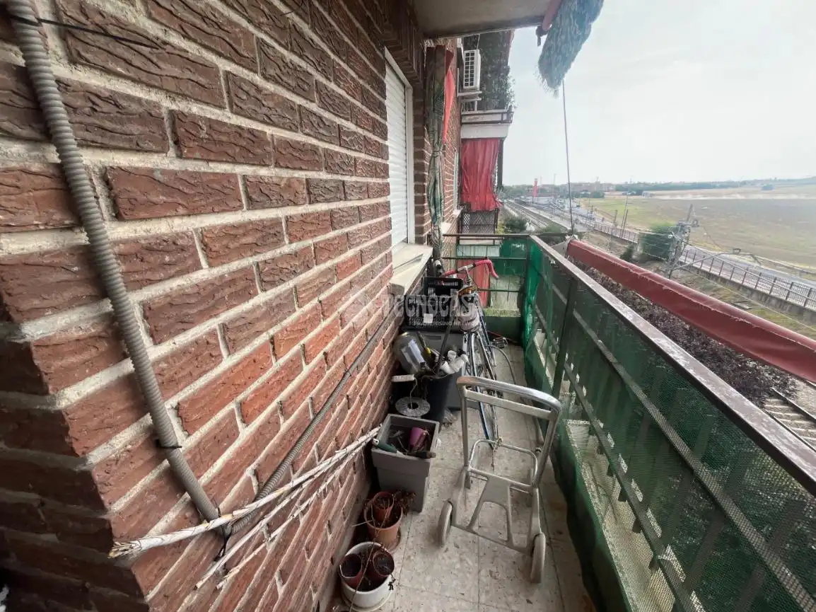 Terraza de Piso en venta en Humanes de Madrid con Calefacción, Terraza y Piscina comunitaria