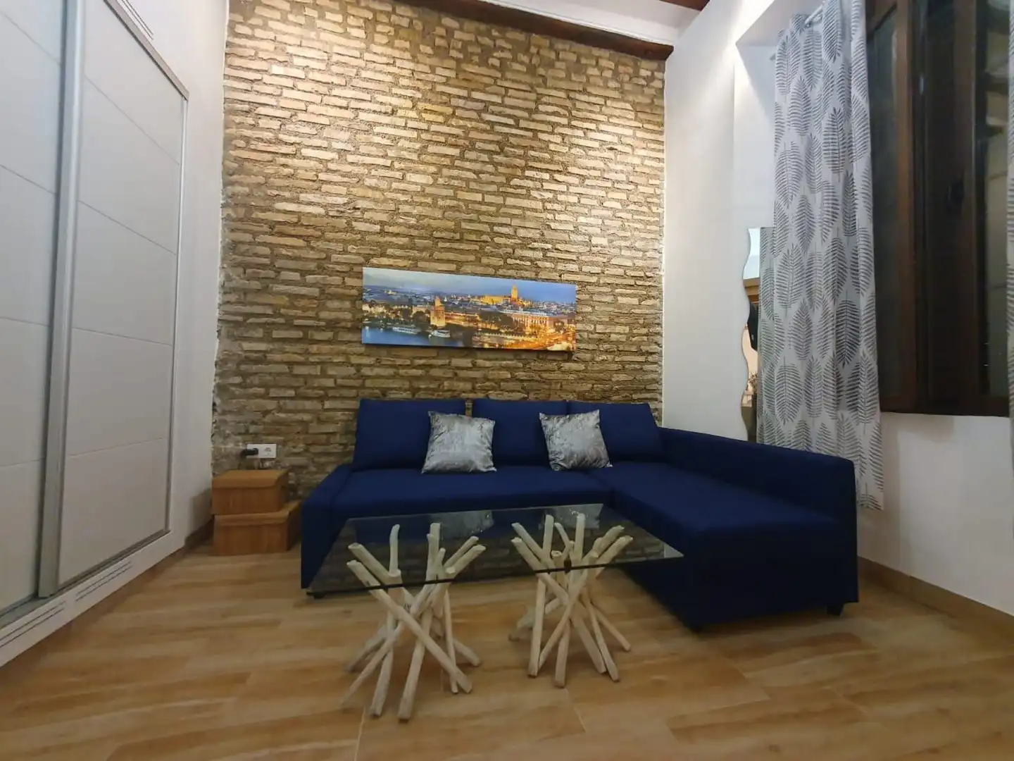 Sala de estar de Apartamento de alquiler en Sevilla