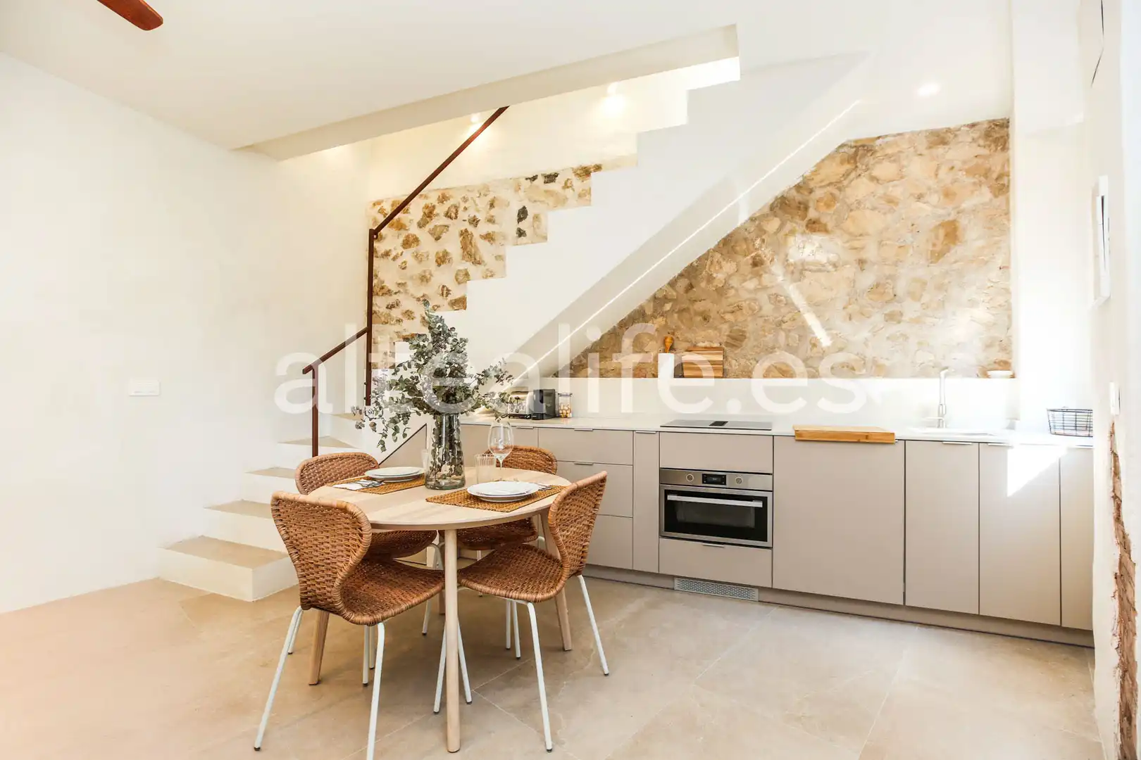 Cocina de Casa adosada en venta en Altea con Aire acondicionado