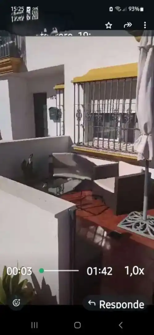 Terrassa de Casa adosada en venda en Cortes de la Frontera