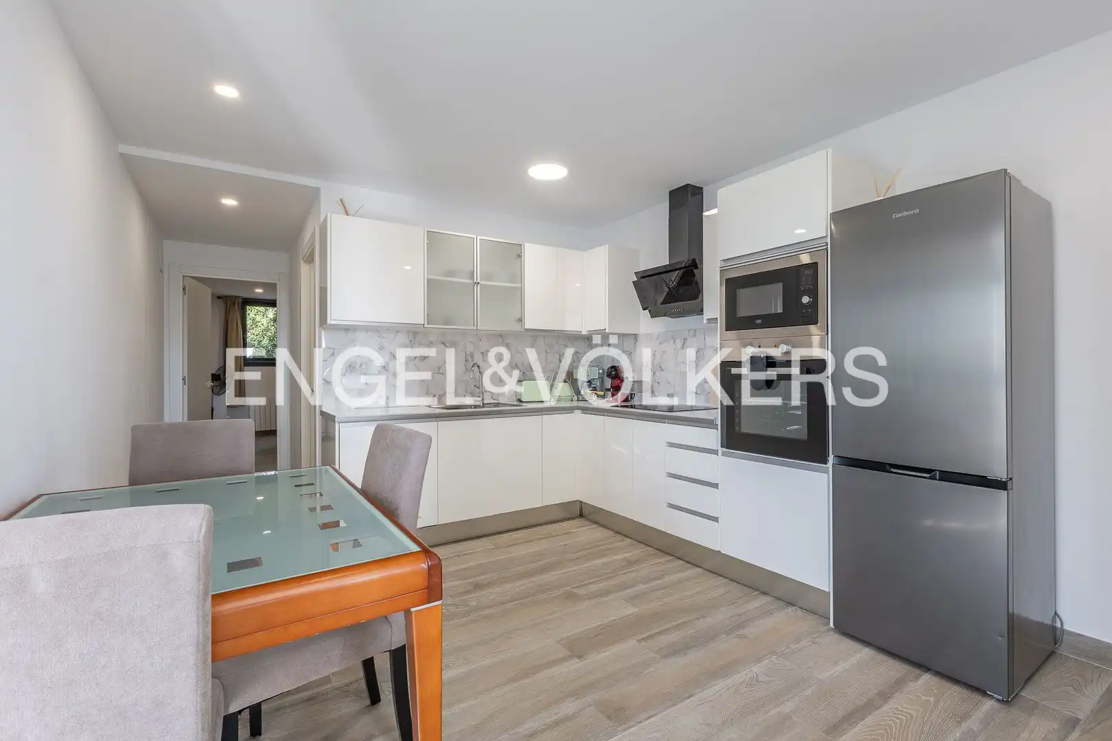 Kitchen of Houses for rent in Santa Susanna  with Air Conditioner, Heating and Private garden